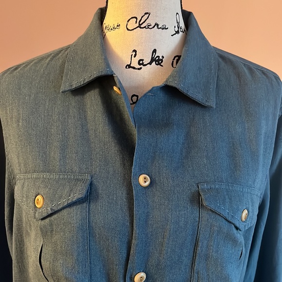 🌺Final Price🌺Ralph Lauren (Blue Label) Buttoned Down Shirt - Picture 5 of 8